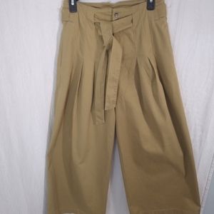Listicle paperbag fashioned pants